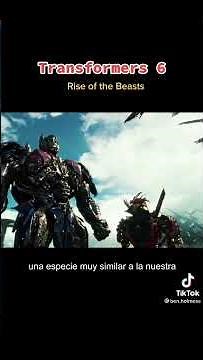 trailer de Transformers 7 el despertar de las bestias
