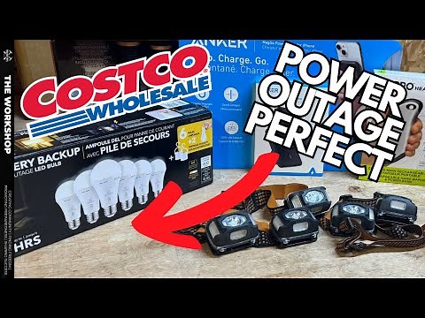 Is There A LIGHTBULB With A Battery? - What To Get At Costco For A Power Putage