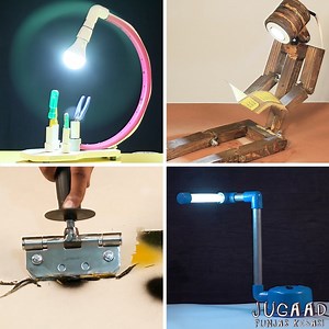 4 Ways to Make Study Lamp | Jugaad