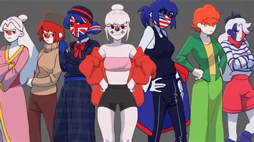 COUNTRYHUMANS BEST COMPILATION【部分敏感区有打码】