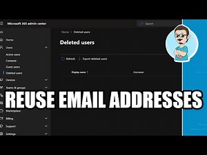 Reviving A Deleted Microsoft 365 Email Address!