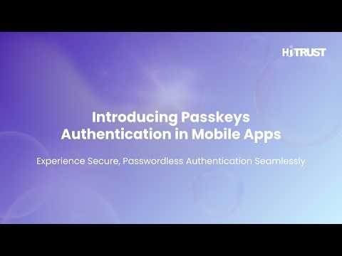 Veri FIDO Passkey Authentication Demo: Secure Passwordless Login in Mobile App 🔐