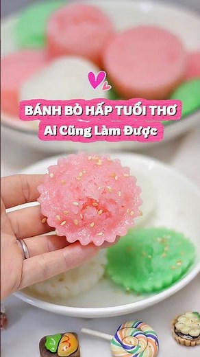 Soft and Chewy Steamed Honeycomb Cake from Childhood