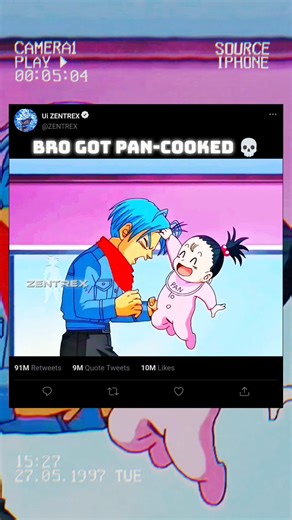 Bro is cooked 💀🥶#goku #dragonball #anime #kakarot #short