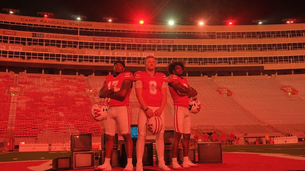 See how Camp Randall Stadium's new LED lighting system for Badgers games looks in action