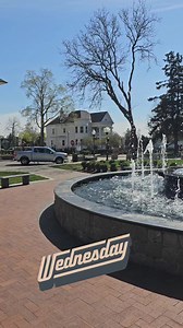 So excited to see the fountain in Kellogg Park back and ready to help us welcome the summer months! | Downtown Plymouth Michigan