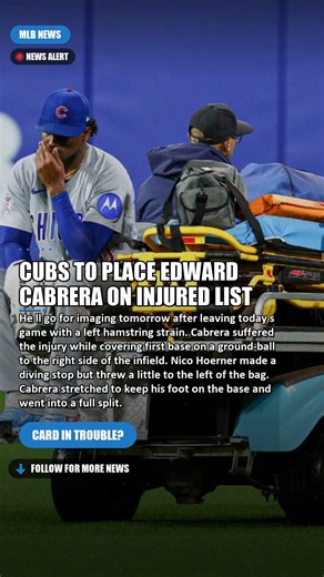 Chicago Cubs Injury Update: Edward Cabrera Headed to Injured List
