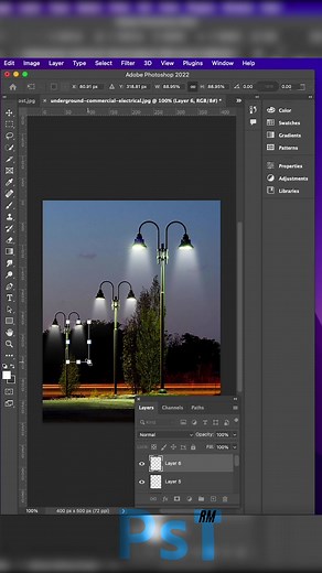 How to create Lighting in photoshop #photoshop #photoshoptutorial #photoediting #editing #adobe