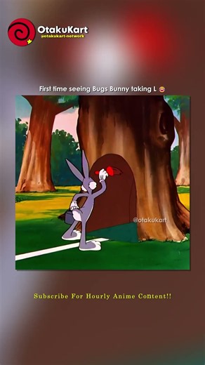 First time seeing Bugs Bunny taking L 😂 #shorts #cartoon