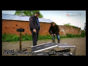 Hydraulic Accumulator for Aeroplane Lifting (HMS Illustrious)