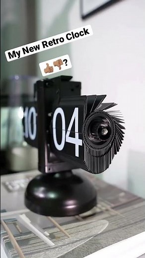 My Best Online Purchase 🤩 Table Retro Flip Clock Introducing