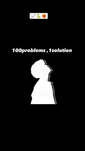 100 Problems ,1 solution📈🐍❤️‍🔥 #shortlisted #shortfeed #ytshorts #viralvideo#features#intertainment