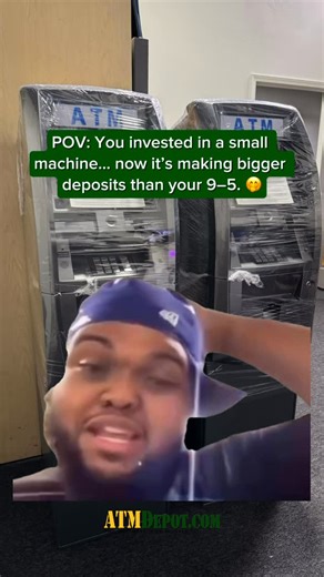 ATM Processing Company on Instagram: "POV: Started with one small machine… and now it’s slowly bringing in more than my 9–5. Not gonna lie — it still feels a bit unbelievable sometimes 😭💸 But here’s the real talk: The ATM business isn’t magic. It takes consistency, patience, and steady effort. You place your machine, monitor transactions, keep it stocked, and let it grow over time. No hype — just simple, steady progress. What surprised me most is how a small ATM can quietly become part of your