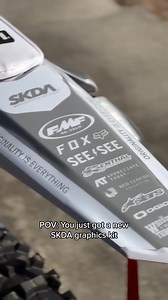 Tired of blending in? Get ready to rev up your ride with SKDA moto graphics! 🚀 • Thousands of styles to choose from • World-class service that exceeds expectations • Quick delivery so you can hit the road fast! Shop now and stand out from the pack! | SKDA Moto Creative