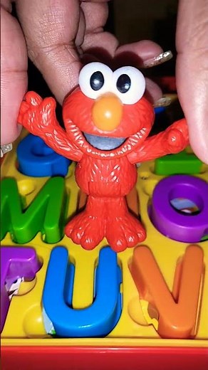 ABC Song with ELMO! #abcsongwithelmo #abcsong #elmoabc 😂😃😄