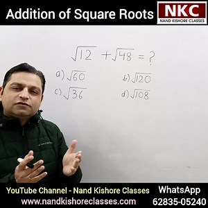 45K views · 2.3K reactions | Addition of Square Roots | Maths Solutions by Nand Kishore | Facebook