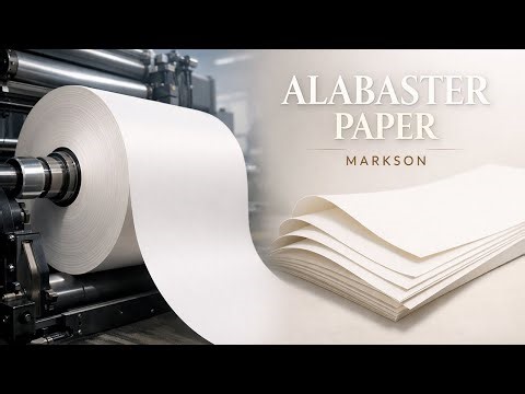 Alabaster Paper Explained | Soft Look Premium Paper for Printing 📄✨