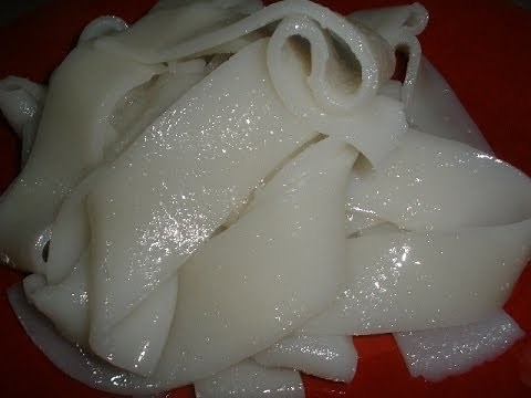 How to make Homemade Rice Noodles (English)