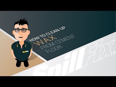 How to Clean Up Wax from Cement or Concrete Floor