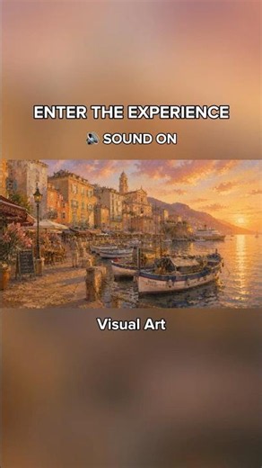 Summer Bastia Old Port at Golden Hour | 4K Ambient Experience