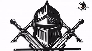 Personalized Metal Knight Templar Sign, Custom Knight Metal Wall Art, Custom Family Name Sign, Medieval Room Decor for Home Bar, Office, Man Cave, Knight Signs For boys Gift