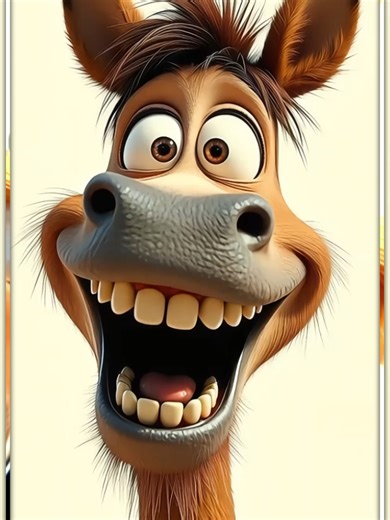 Bad Donkey !#animeshorts #animationtiktok #Funnytiktok #memestiktok #funnyanimals #cuteanimals #jokes #pinterest #ia #Ai #donkey