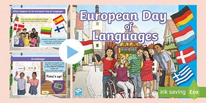 European Day of Languages PowerPoint and Quiz
