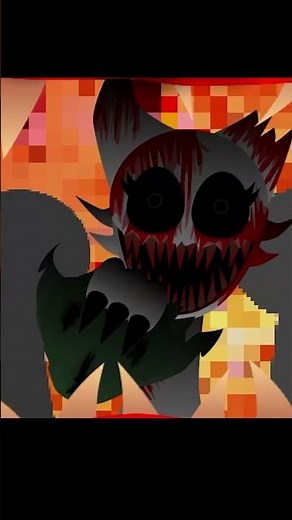 Cute Cat Turns DEMON… Wenda (Sprunki Horror)