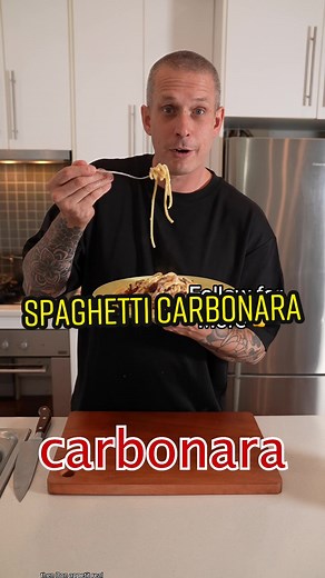 Authentic Italian Spaghetti Carbonara Recipe
