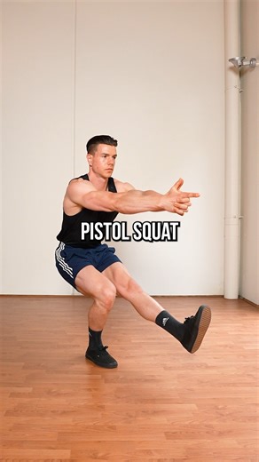 Want to master pistol squats? Train them with assistance! Taking away the balance / stability allows you to build basic leg strength. Otherwise, I've shared a bunch of variations to help you. Shop fitnessfaqs for the best calisthenics workouts 💪 | FitnessFAQs