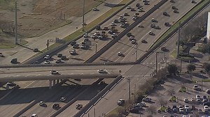 Crash shuts down all northbound lanes of U.S. 75