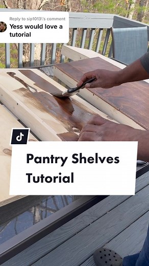 DIY Rental-Friendly Pantry Shelves Tutorial
