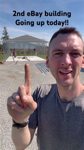 2nd eBay building going up today!! #warehouse #ebay #resale #ebayreseller