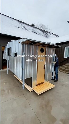We built an off grid camper