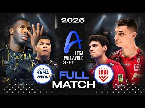 Clash of Titans! - Semi Final | Verona vs. Lube | Italian League 2025/26 - Match 3