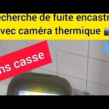 Trouver une fuite d'eau encastrée (SANS CASSE !) avec caméra thermique | SG Protect Plomberie Israël