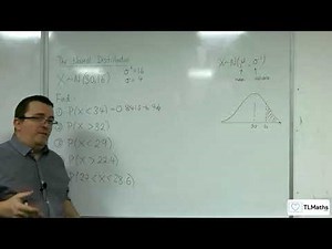 AQA Mathematical Studies 2A: The Normal Distribution 07b: Finding Probabilities - Calculator
