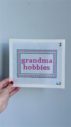 Grandma Hobbies 13-mesh Needlepoint Canvas - Etsy