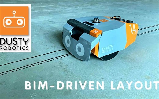 自动布局建筑机器人「FieldPrinter」｜2021【美国Dusty Robotics】