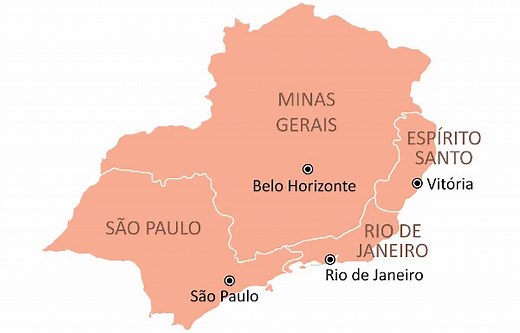 Região Sudeste: estados, capitais, dados gerais - Brasil Escola