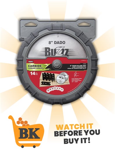 Watch Mibro Group Carbide Stacking Dado Blade on Amazon Live