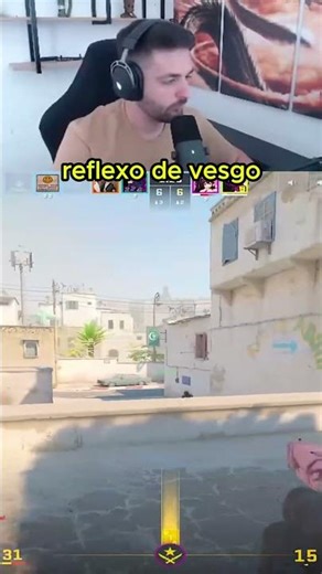 The reflection of a cross-eyed person! #cs2