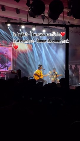 Hirok Jz Sarma on Instagram: "Tumar Morome muk ❤️ Last night at Kharghuli ❤️"