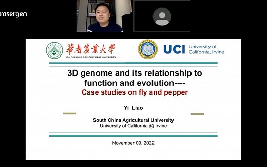 第四期——染色质三维结构和基因组功能与进化