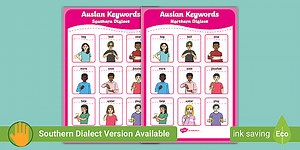 Auslan Keywords Mat