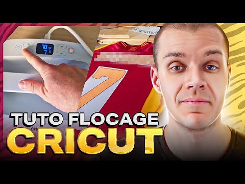 Comment FLOQUER ses MAILLOTS 🤔 (Tuto flocage et pose d'un patch avec Cricut)