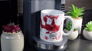 Custom Man and Dog 11 Oz Coffee Mug – Add Up to 4 Dogs, Names and Personalized Male Avatar – Choose Beautiful Background Scene and Quote – Perfect for Gifting or Collecting WMUG5000