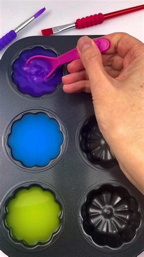 Colors Become One Flow #paint #blending