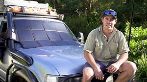 Shauno uses the 150 watt solar blanket from REDARC Electronics, which is very efficient even in the shade. Redarc is a brand that Shauno trusts. | Australian 4WD Action