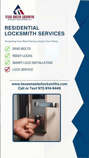 Residential Locksmith Services